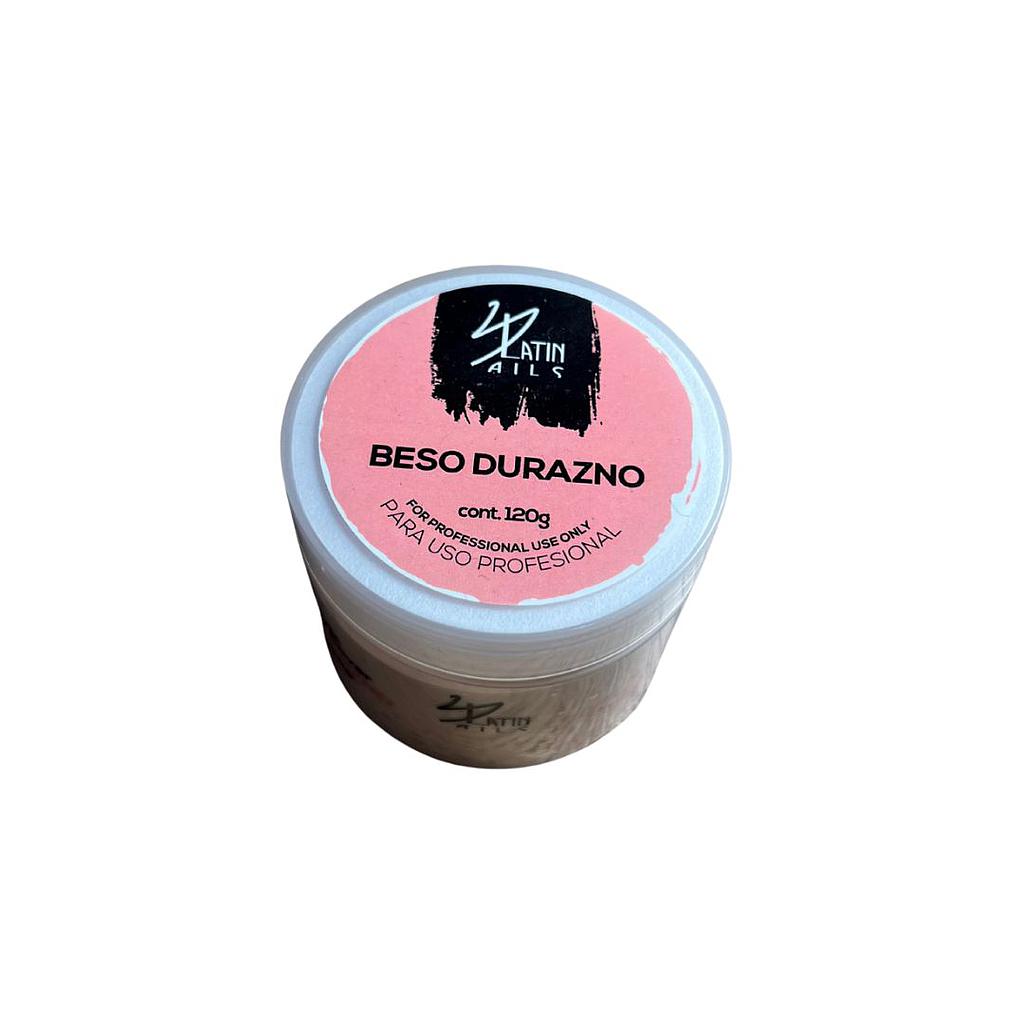 POLVO BESO DURAZNO 120 GR LATIN